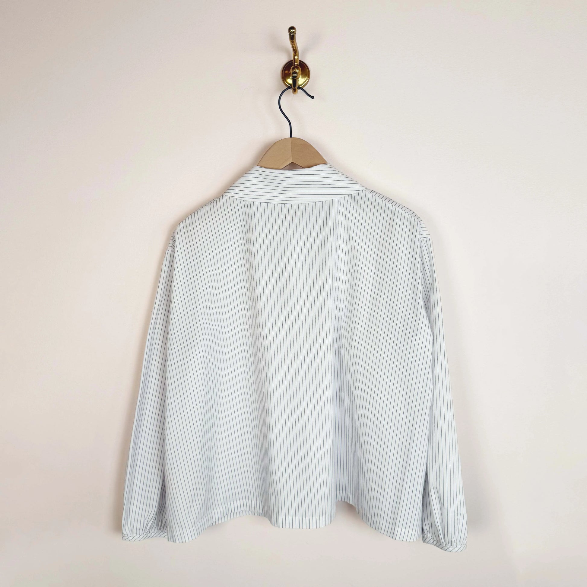 Jessie Shirt in Blue/White Stripe-Tops-Cawley-eugenienewport