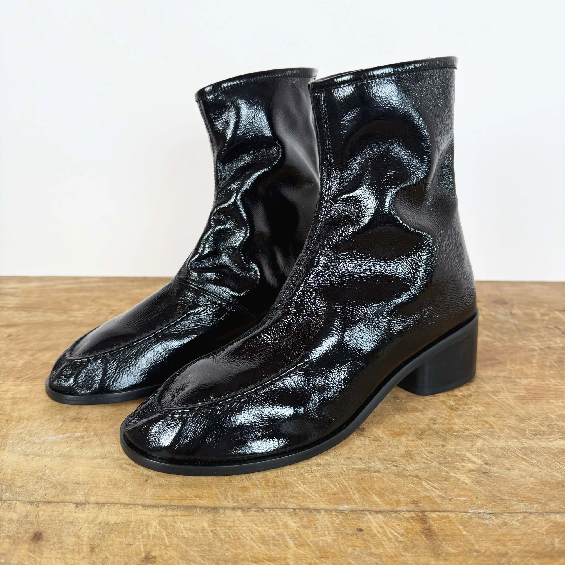 Juliol Boot Heeled in Black-Shoes-Hereu-eugenienewport