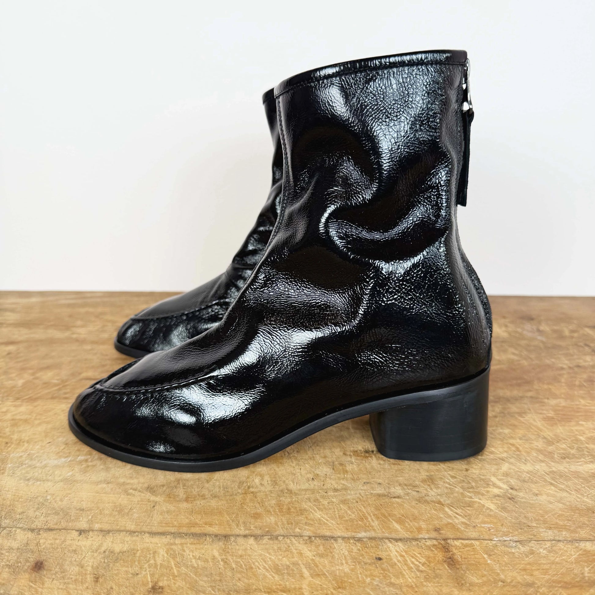 Juliol Boot Heeled in Black-Shoes-Hereu-eugenienewport