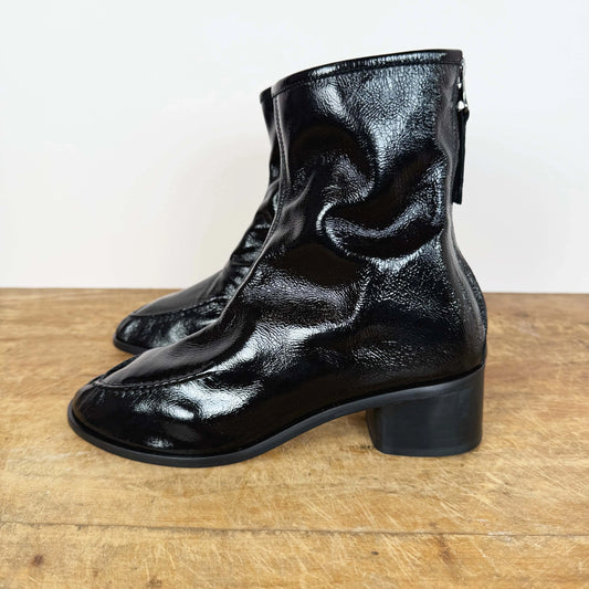 Juliol Boot Heeled in Black-Shoes-Hereu-eugenienewport