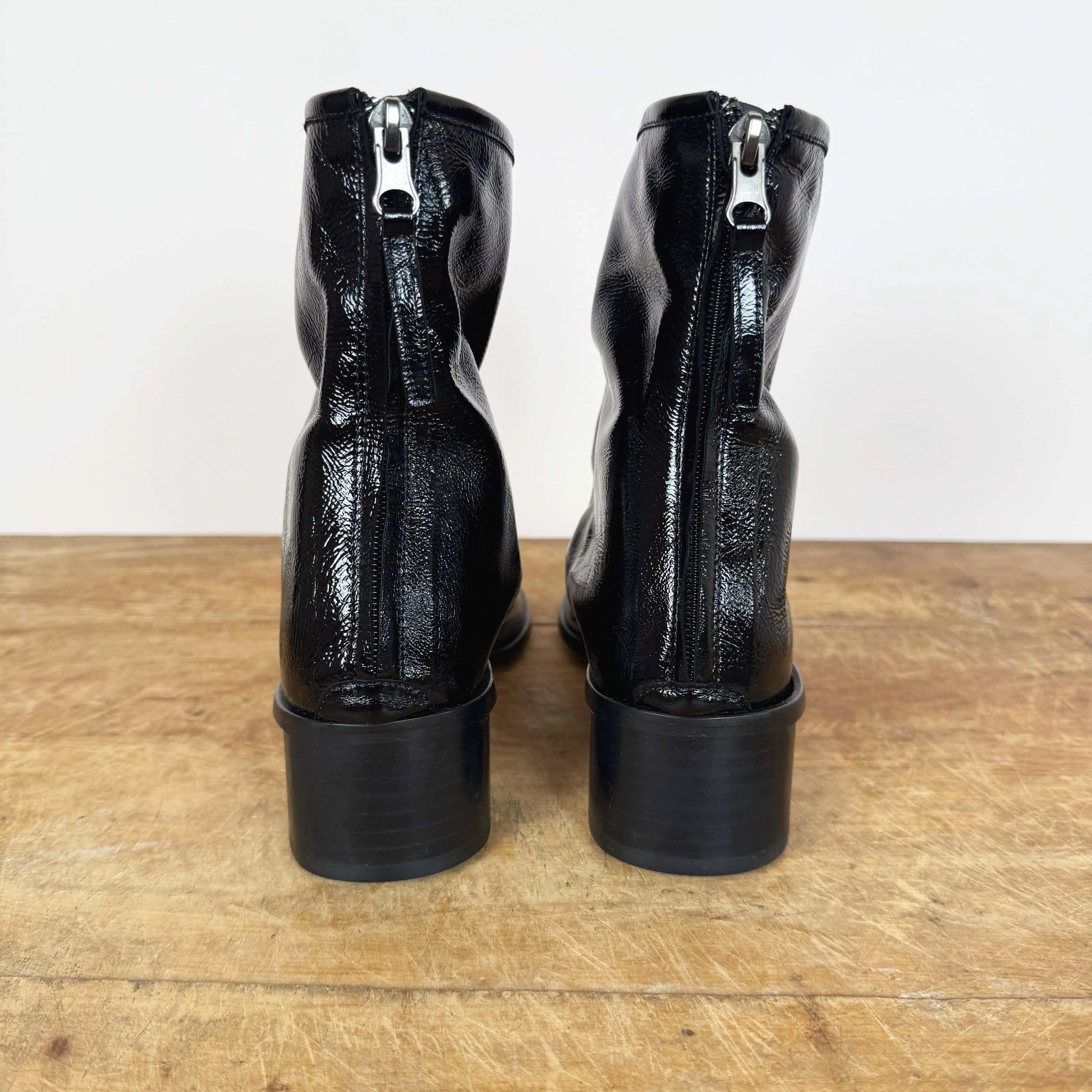 Juliol Boot Heeled in Black-Shoes-Hereu-eugenienewport