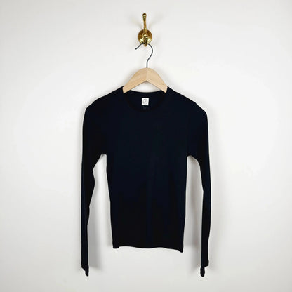 June Long Sleeve in Black-T-Shirts-Signe-eugenienewport