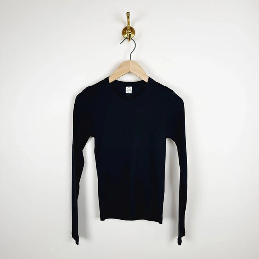June Long Sleeve in Black-T-Shirts-Signe-eugenienewport