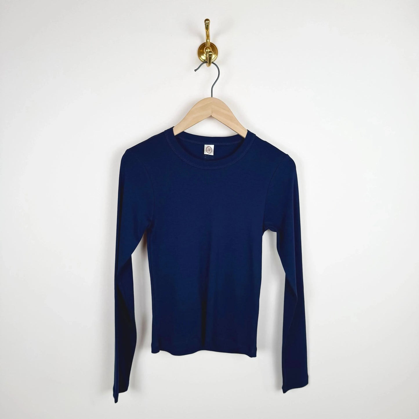 June Long Sleeve in Navy-T-Shirts-Signe-eugenienewport