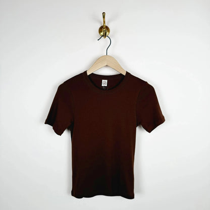 June T-Shirt in Brown-T-Shirts-Signe-eugenienewport