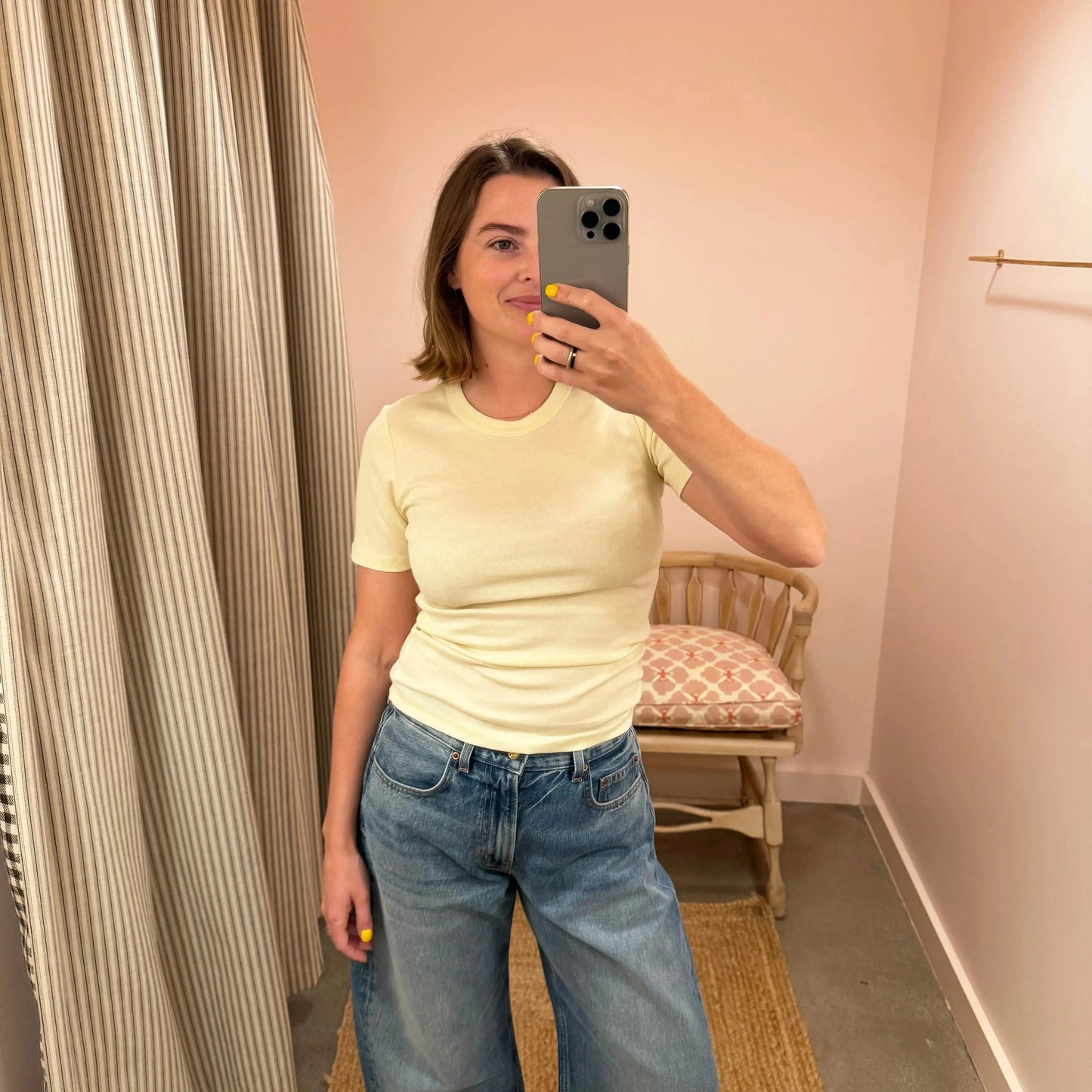 June T-Shirt in Butter-T-Shirts-Signe-eugenienewport