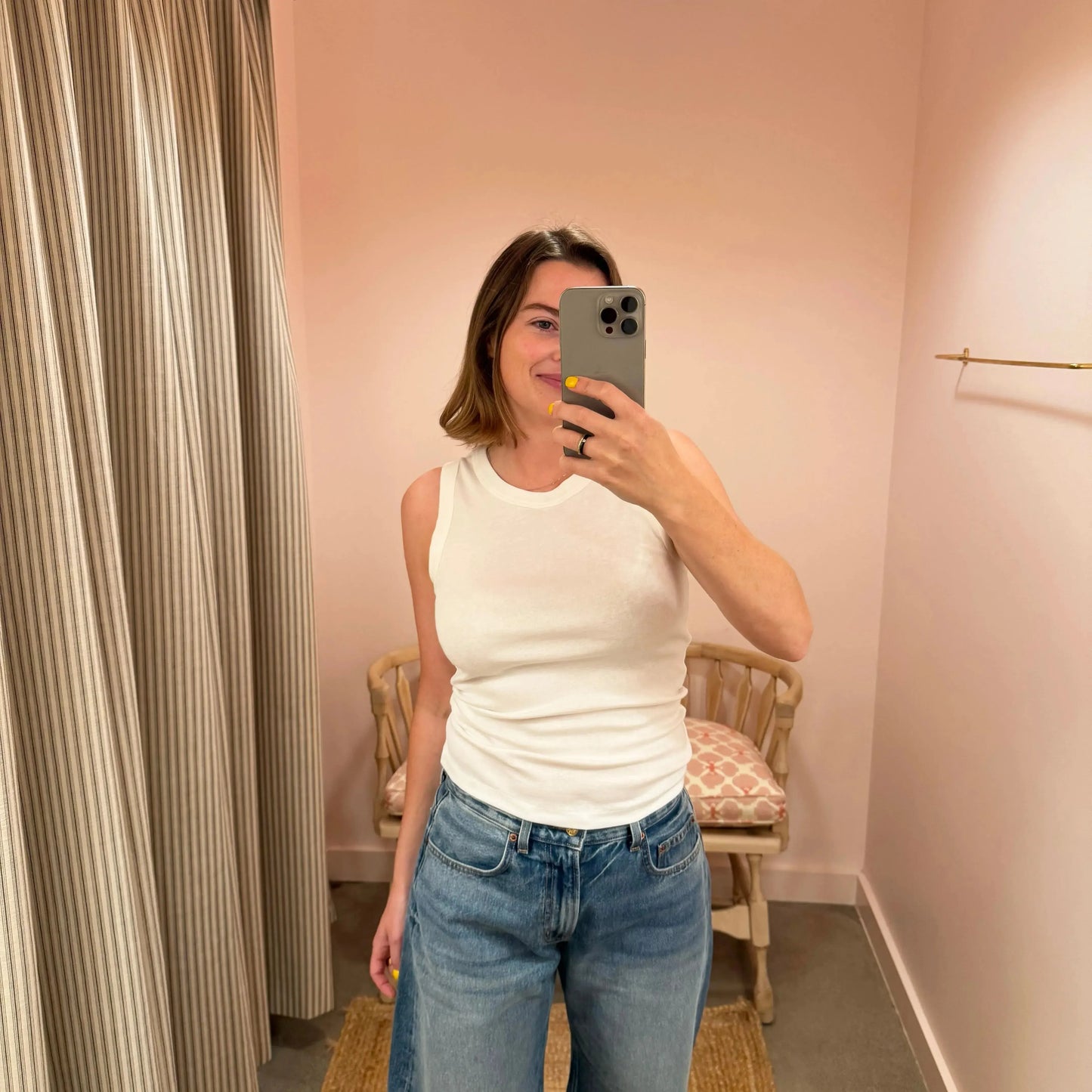 June Tank in Off White-Tanks-Signe-eugenienewport