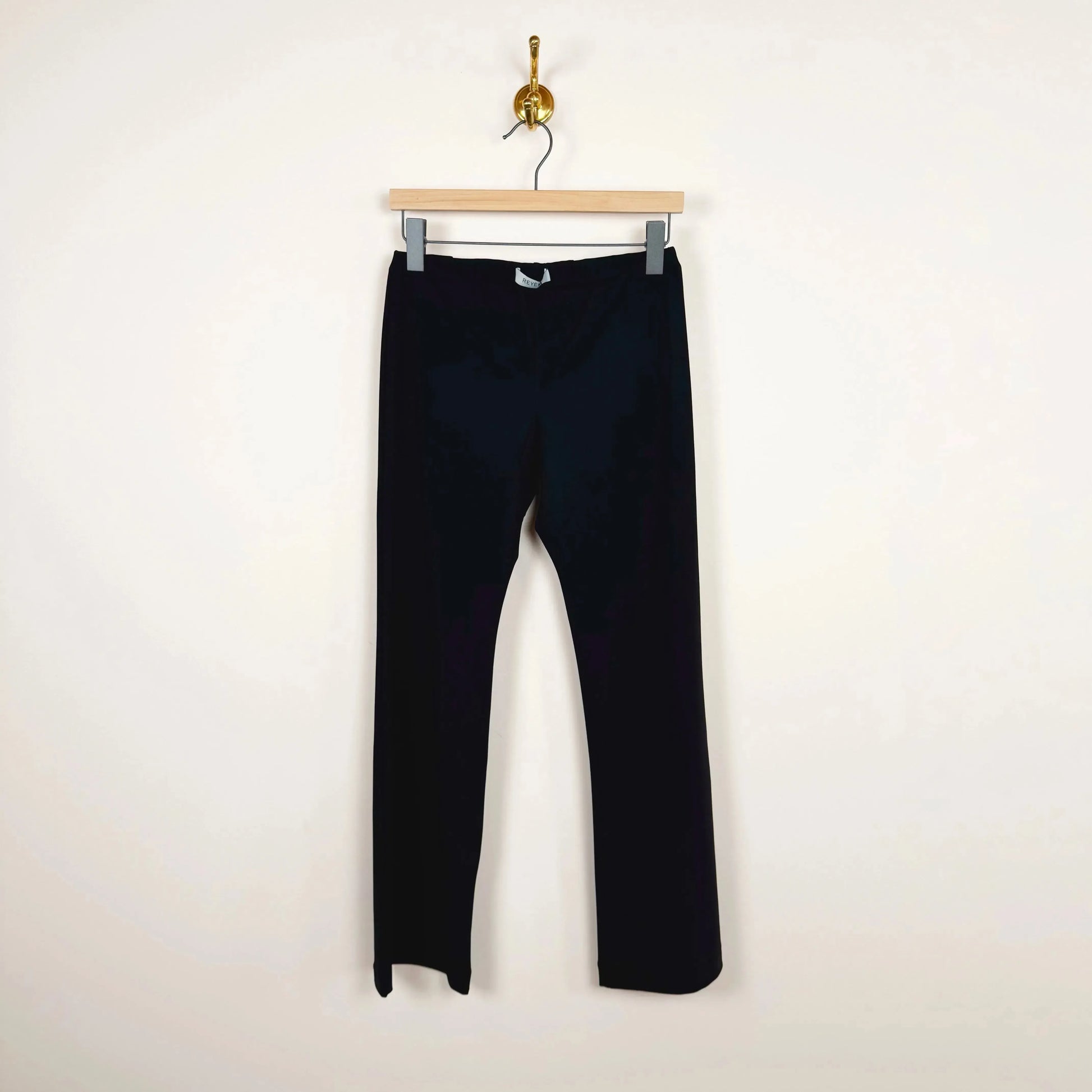 Kick Flare Pants in Black-Pants-Reyèm-eugenienewport
