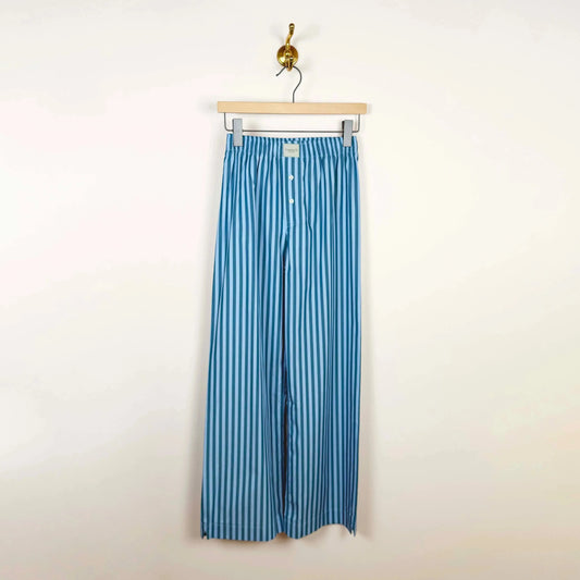 La Boxer Alta in Lagoon Stripe-Pants-Comme Si-eugenienewport