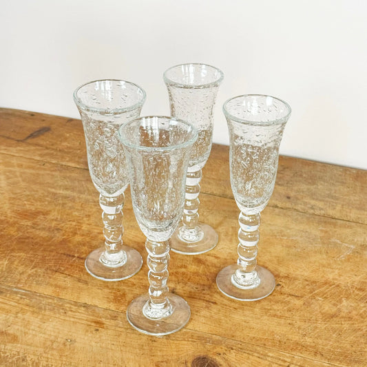 La Flute Jacinthe Glass in Transparent-Home-La Romaine Editions-eugenienewport