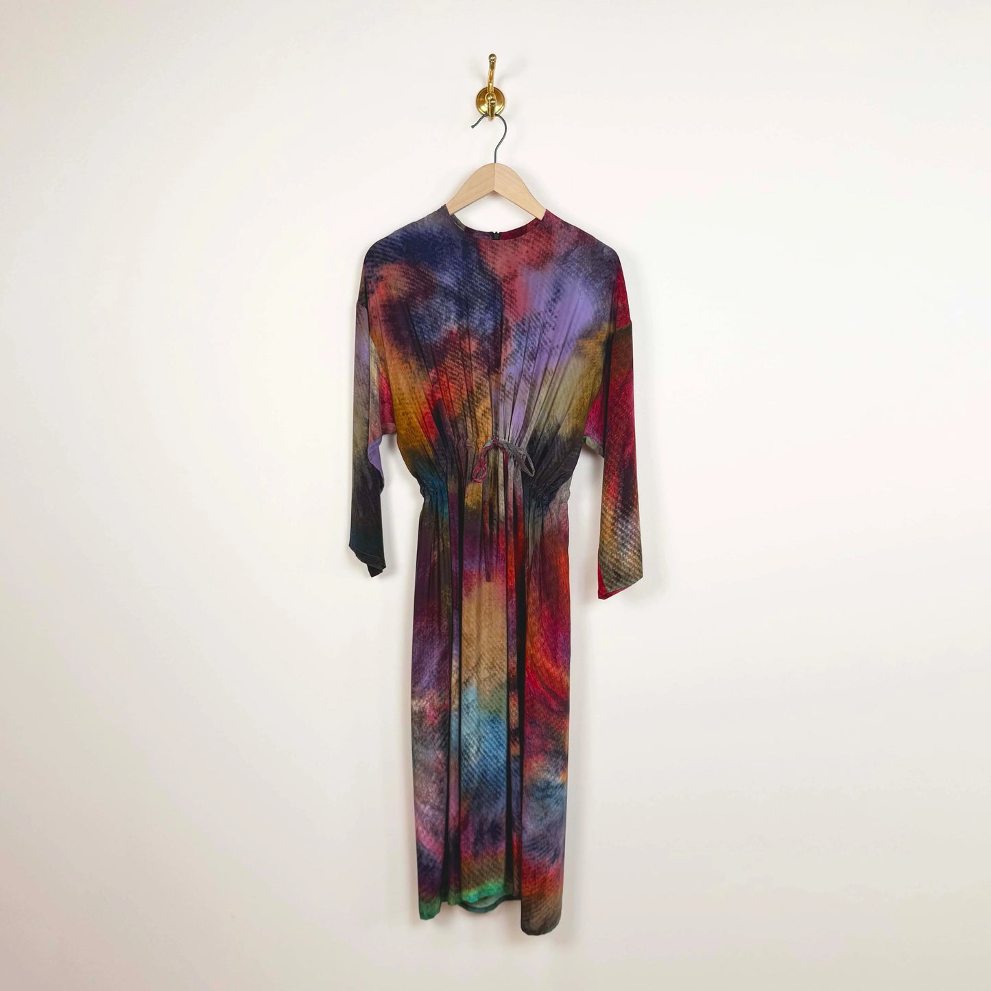 Le Big Simple Dress in Print C-Dresses-Anntian-eugenienewport