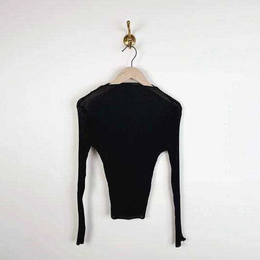 Lee Top in Black-Tops-Julia Heuer-eugenienewport