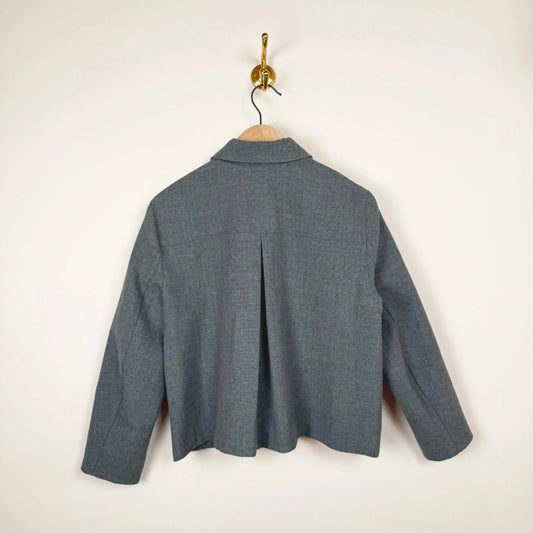 Lillie Jacket in Light Grey-Jackets-Cawley-eugenienewport