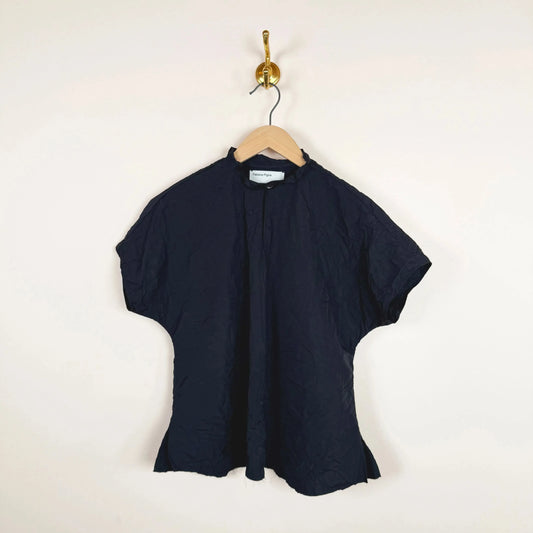 Lira Blouse in Midnight-Tops-Fabiana Pigna-eugenienewport