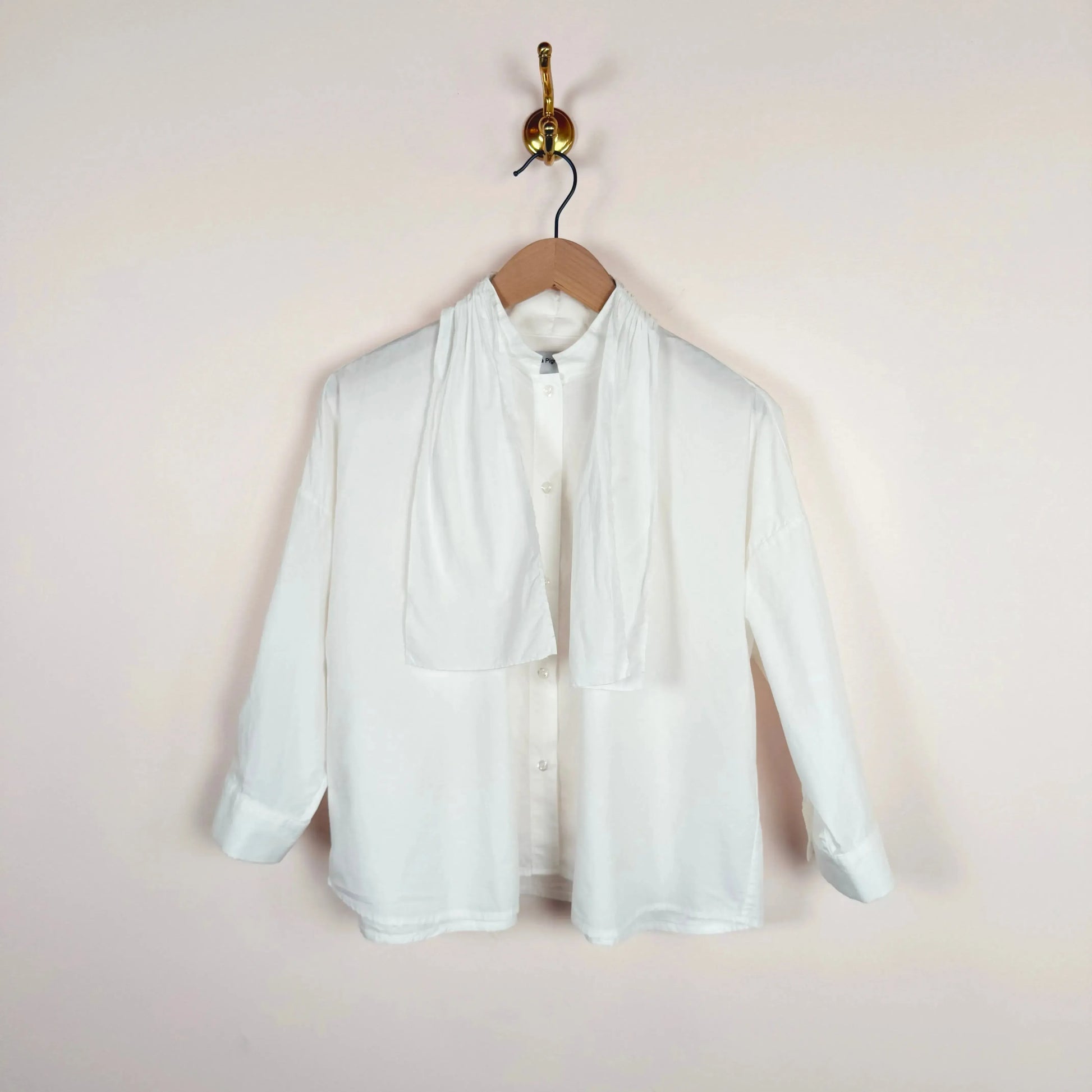 Lole Blouse in White-Tops-Fabiana Pigna-eugenienewport
