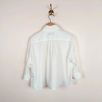 Lole Blouse in White-Tops-Fabiana Pigna-eugenienewport