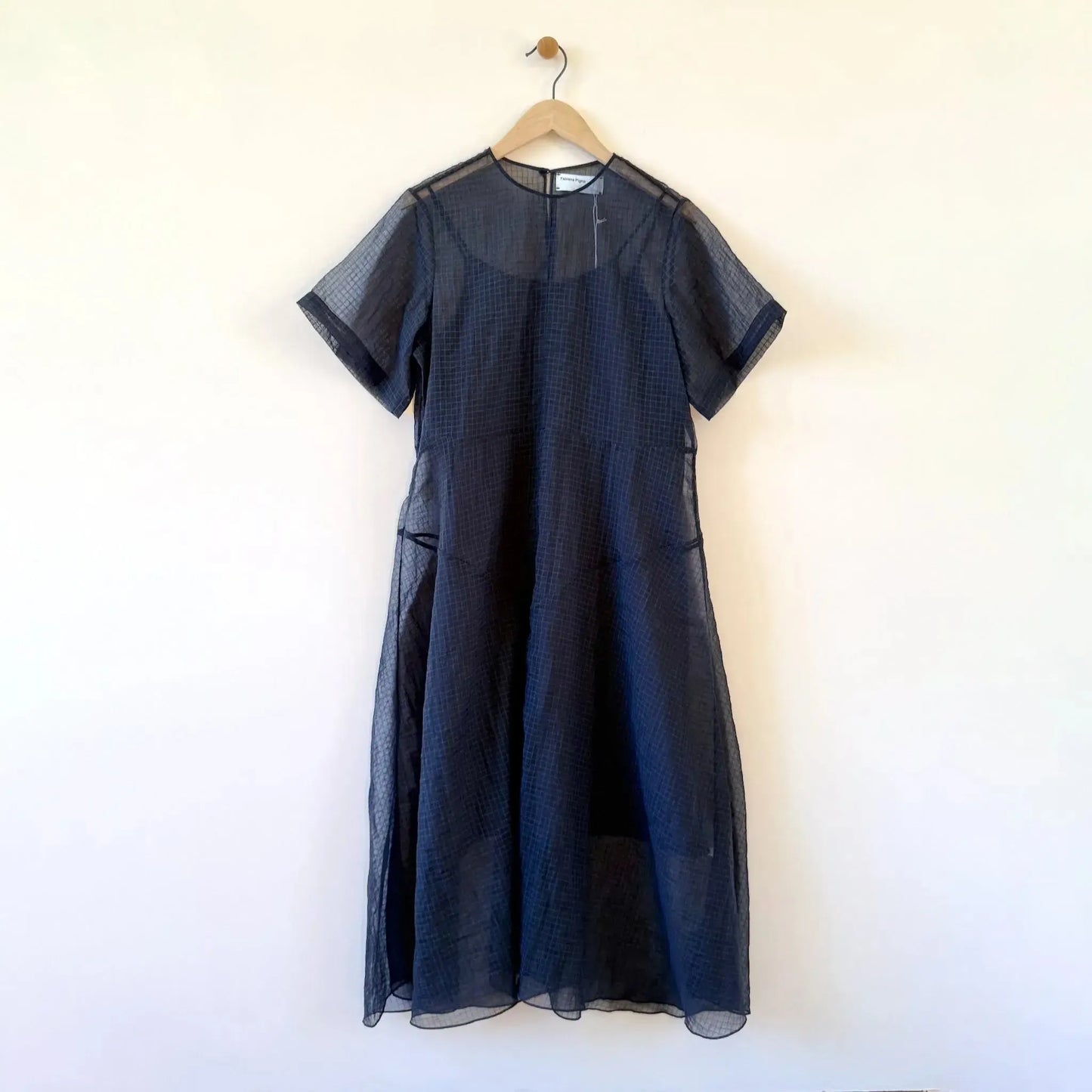 Lumi Dress in Midnight Organza-Dresses-Fabiana Pigna-eugenienewport