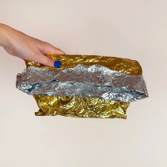 Lunch Bag in Gold/Silver-Accessories-Zilla-eugenienewport