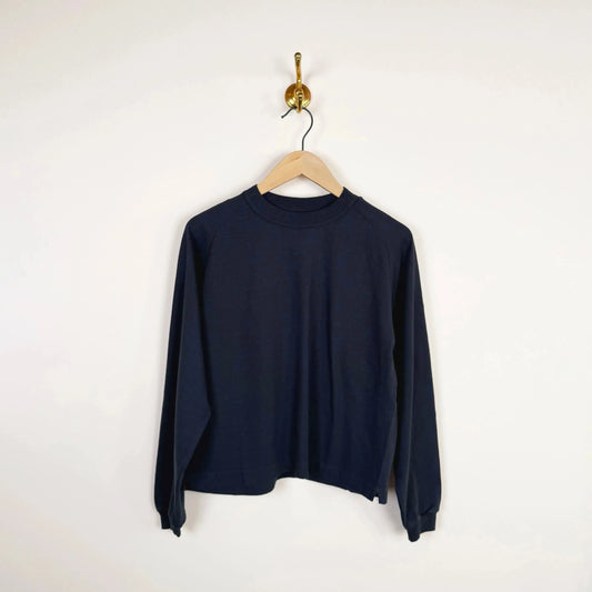 Mahuna Long Sleeve T-Shirt in Blue Graphite-T-Shirts-Sunray-eugenienewport