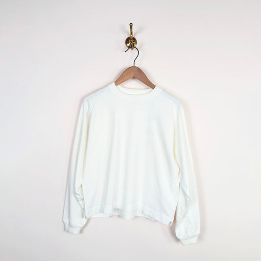 Mahuna Long Sleeve T-Shirt in Off White