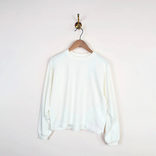 Mahuna Long Sleeve T-Shirt in Off White-T-Shirts-Sunray-eugenienewport