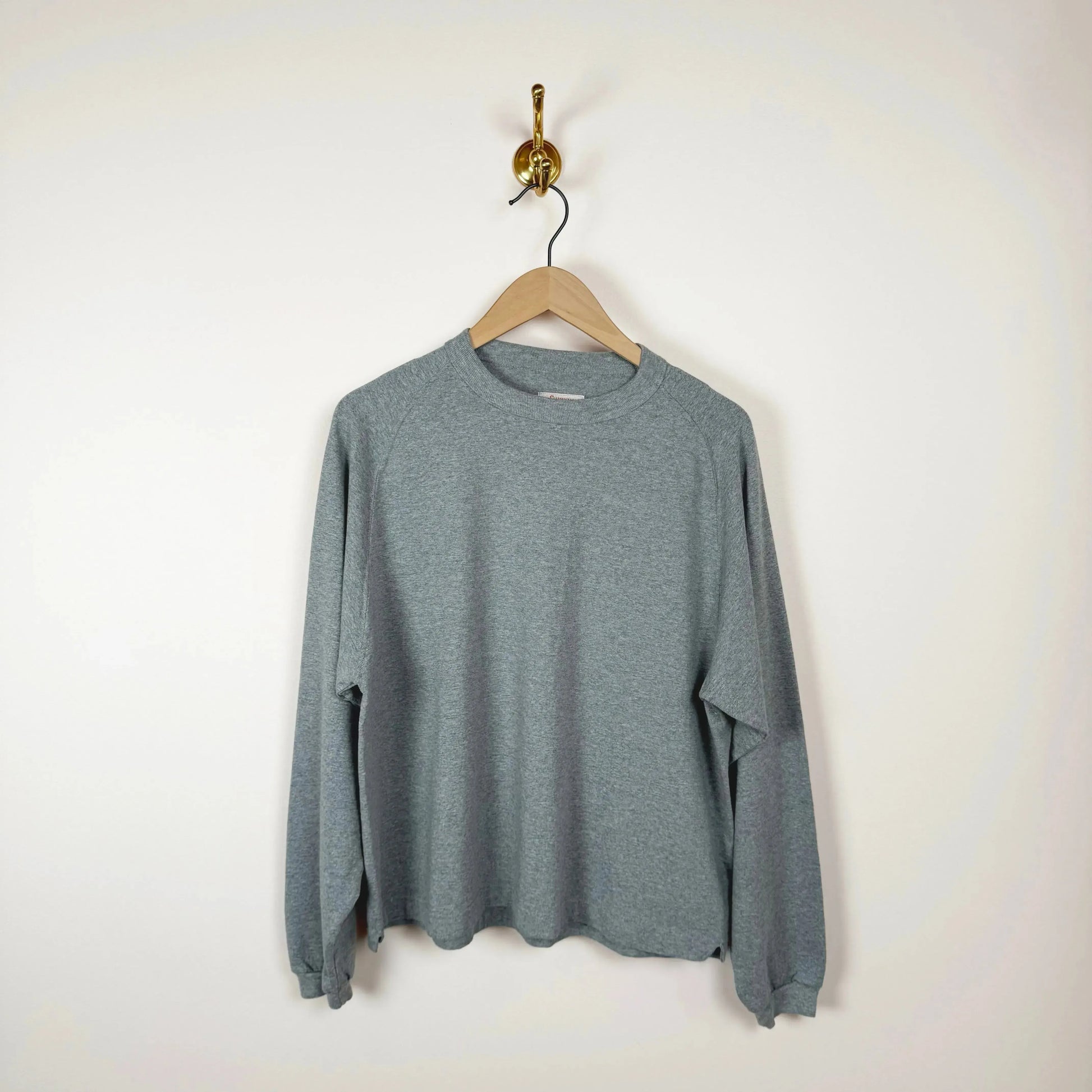 Mahuna Long Sleeve T-Shirt in Hambledon Grey-T-Shirt-Sunray-eugenienewport