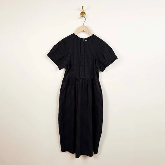 Malu Dress in Navy Brown Melange-Dresses-Fabiana Pigna-eugenienewport