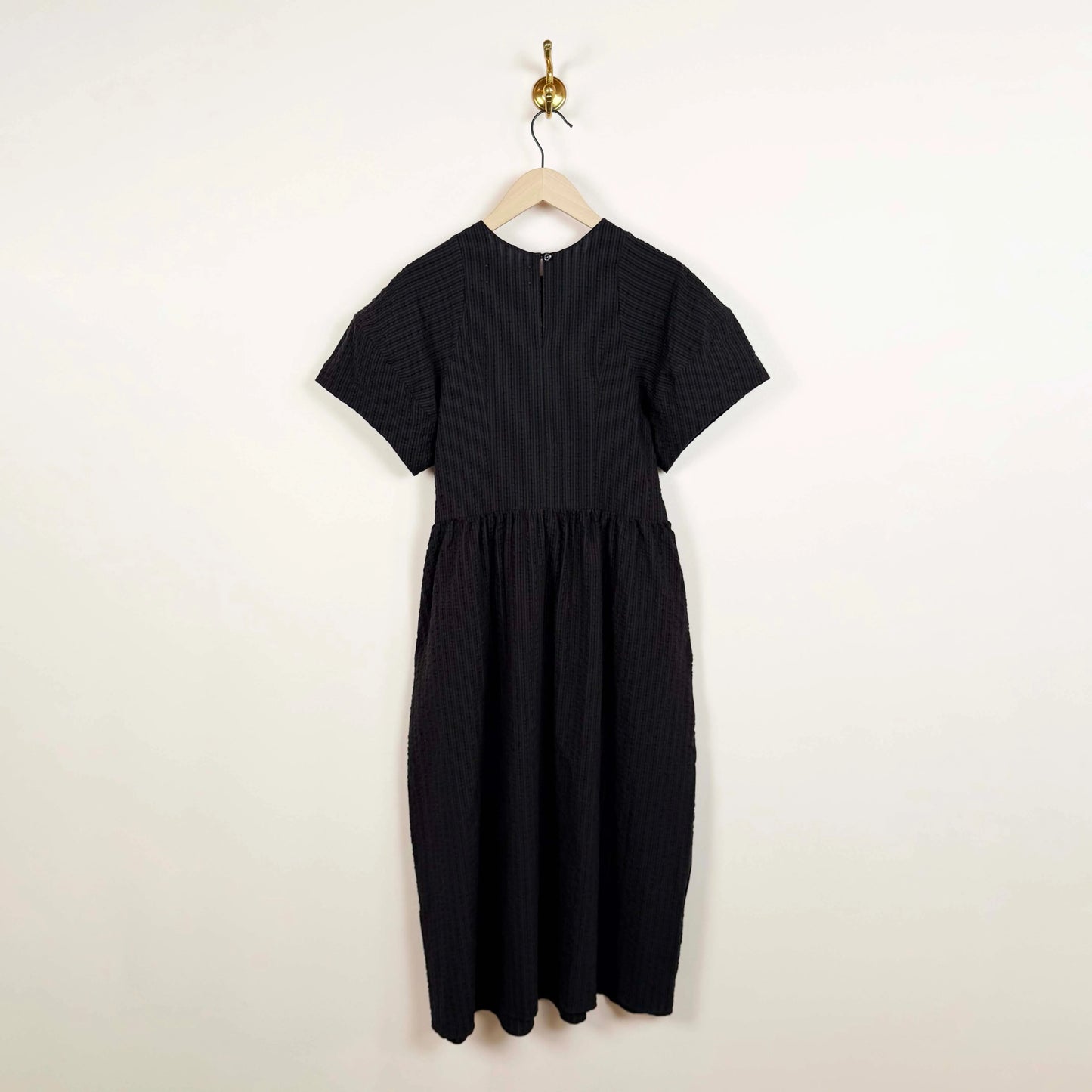 Malu Dress in Navy Brown Melange-Dresses-Fabiana Pigna-eugenienewport