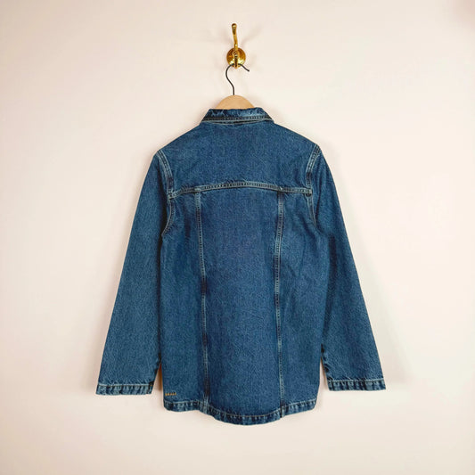 Margaux Shirt in Slouchy Blue-Tops-Skall-eugenienewport