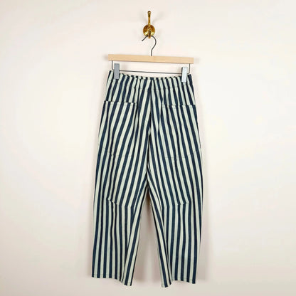 Martini Pant in Denim Stripe-Pants-Aquarius Cocktail-eugenienewport