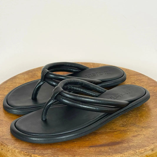 Mia Sandals in Black Leather-Shoes-Augusta-eugenienewport