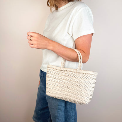Mini Flat Gora in Tan