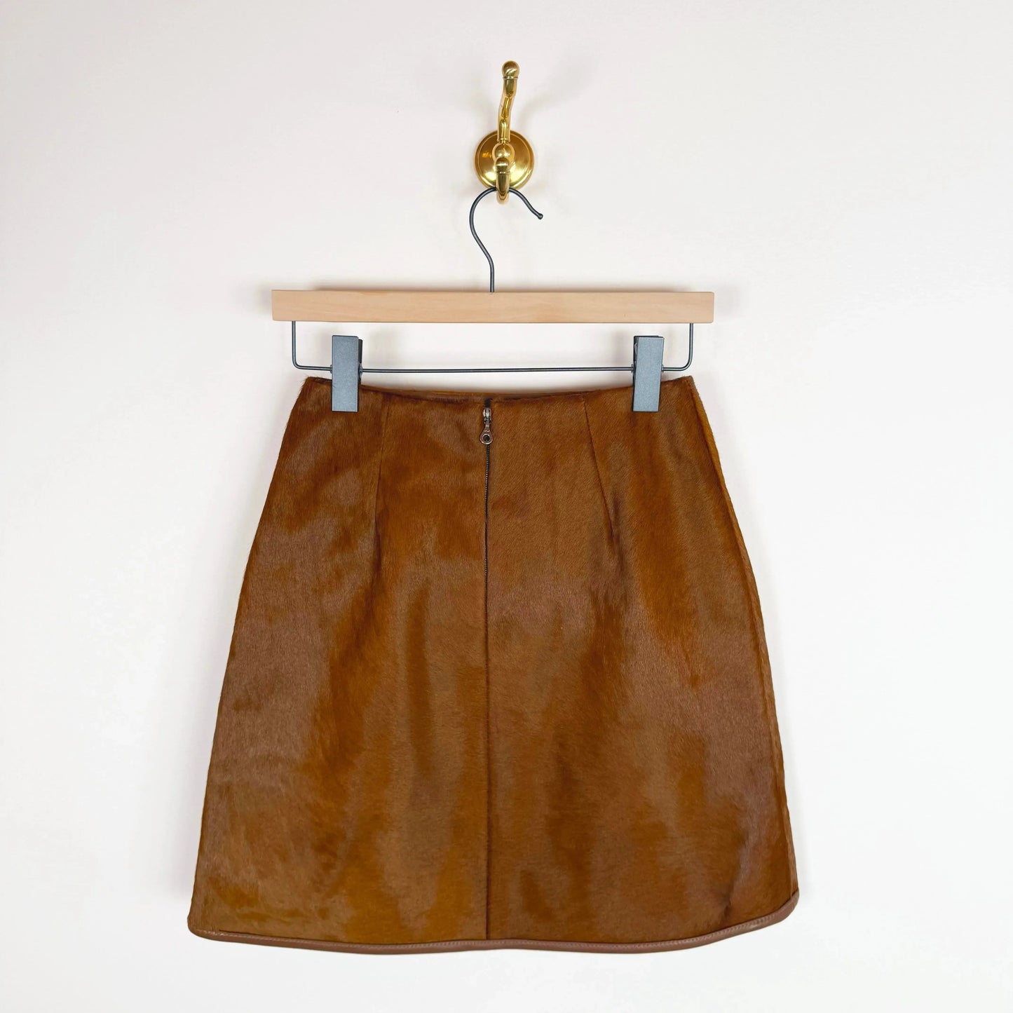 Mini Sadie Skirt in Chestnut Hair-Skirts-Cawley-eugenienewport