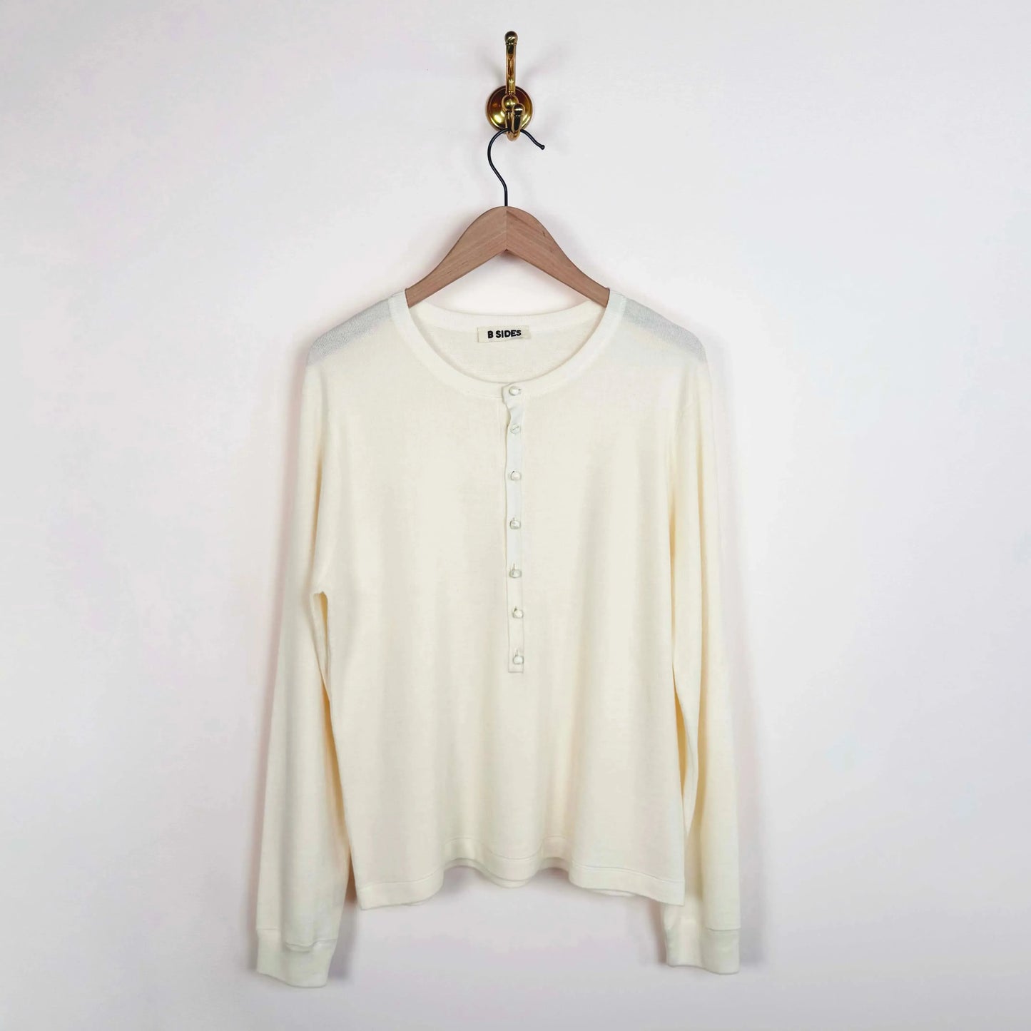 Moore Henley in Cream-Tops-B Sides-eugenienewport