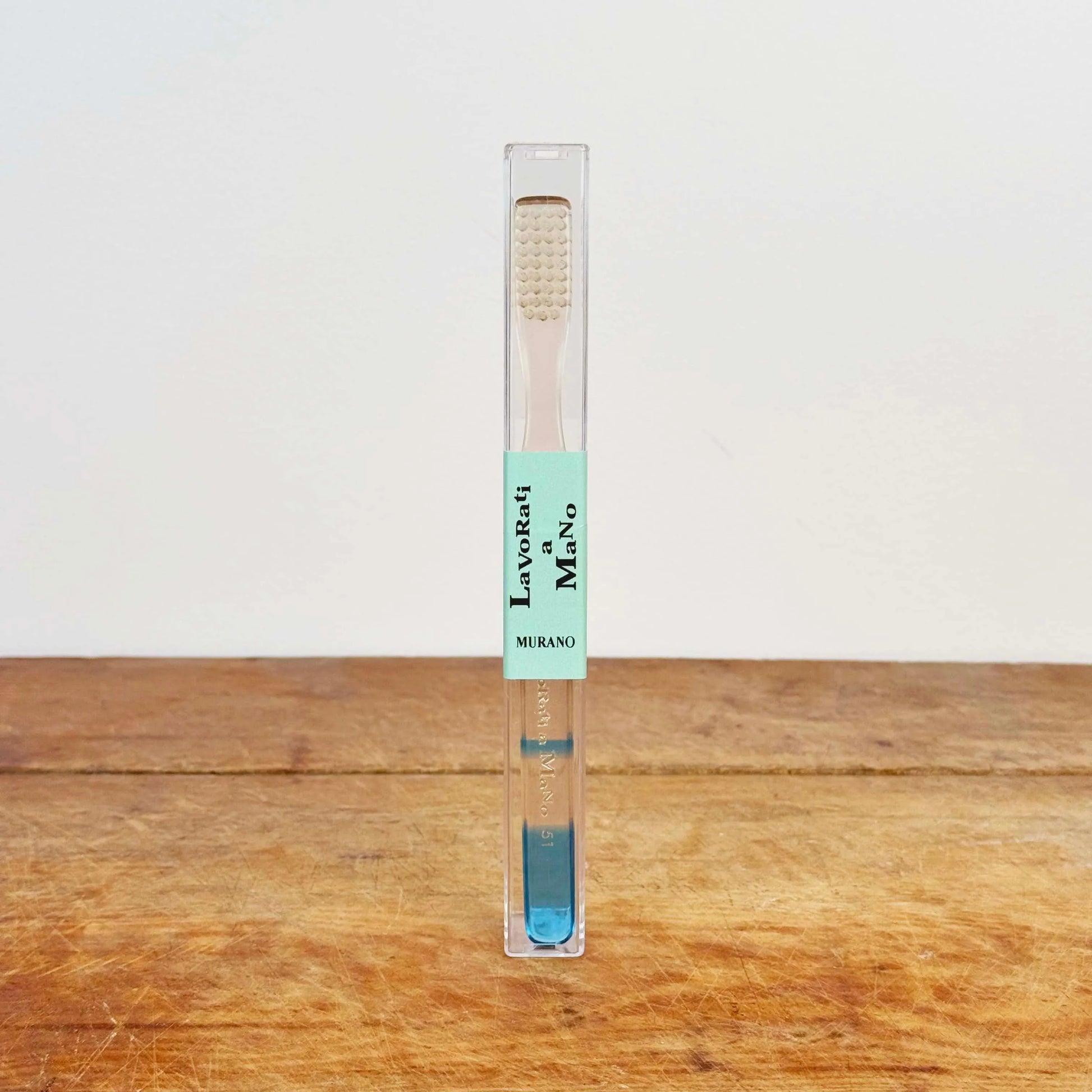 Murano Toothbrush-Apothecary-Lavorati a Mano-Blue-eugenienewport