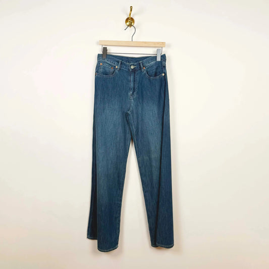 Myla Flare Jeans in Indigo-Denim-Denimist-eugenienewport
