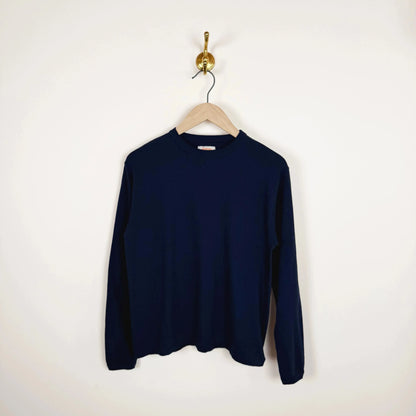 Na'maka'oh Long Sleeve T-Shirt in Dark Navy-T-Shirts-Sunray-eugenienewport