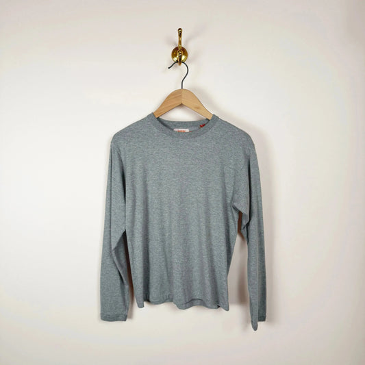 Na'maka'oh Long Sleeve T-Shirt in Hambledon Grey-T-Shirt-Sunray-eugenienewport