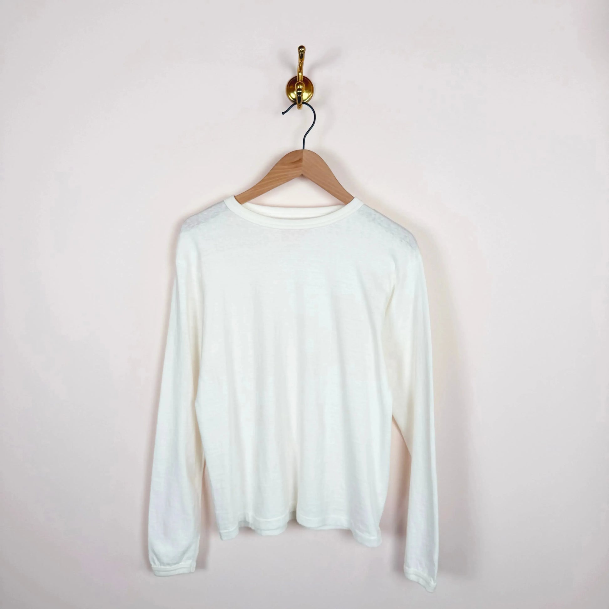 Na'maka'oh Long Sleeve T-Shirt in Off White-T-Shirts-Sunray-eugenienewport