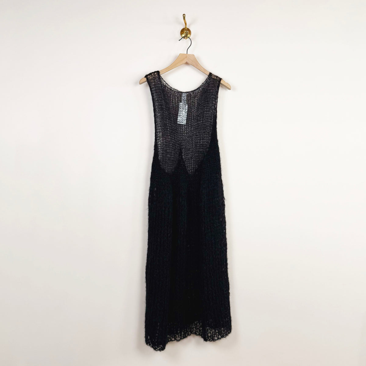 Natt Sweater Dress in Black