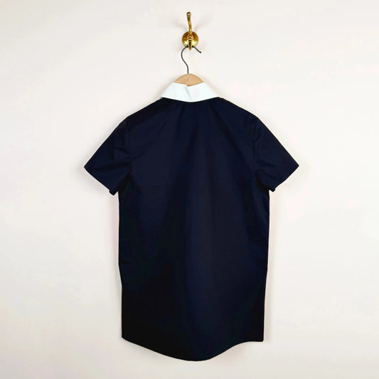 Navy Polo Dress-Dresses-A Letter-eugenienewport