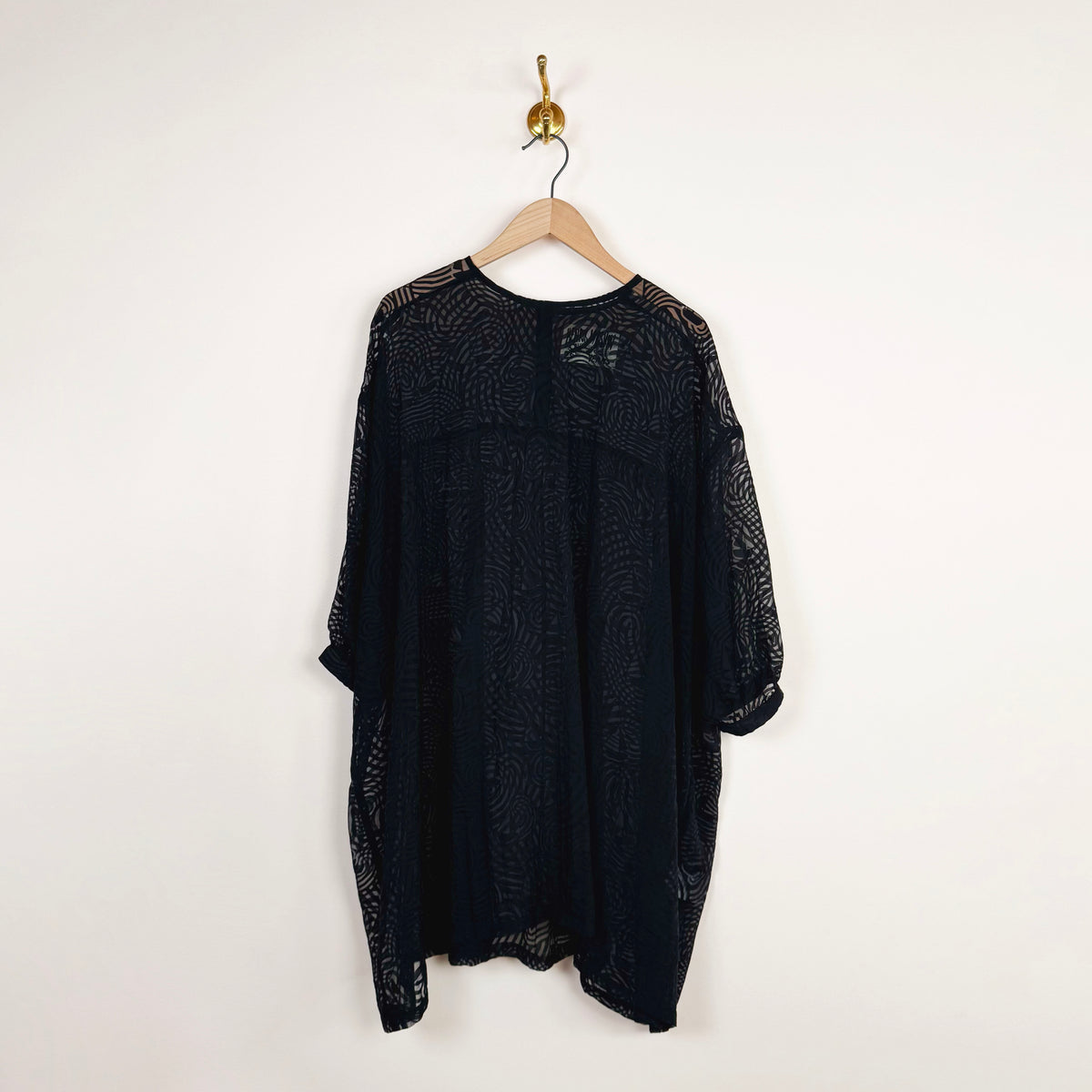 Non Chalant Dress in Dark Stormy Sea