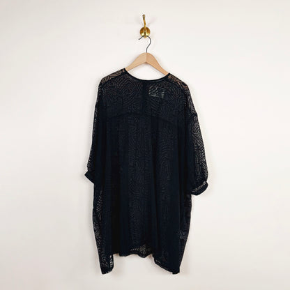 Non Chalant Dress in Dark Stormy Sea