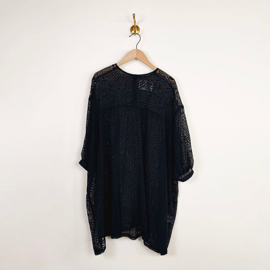Non Chalant Dress in Dark Stormy Sea