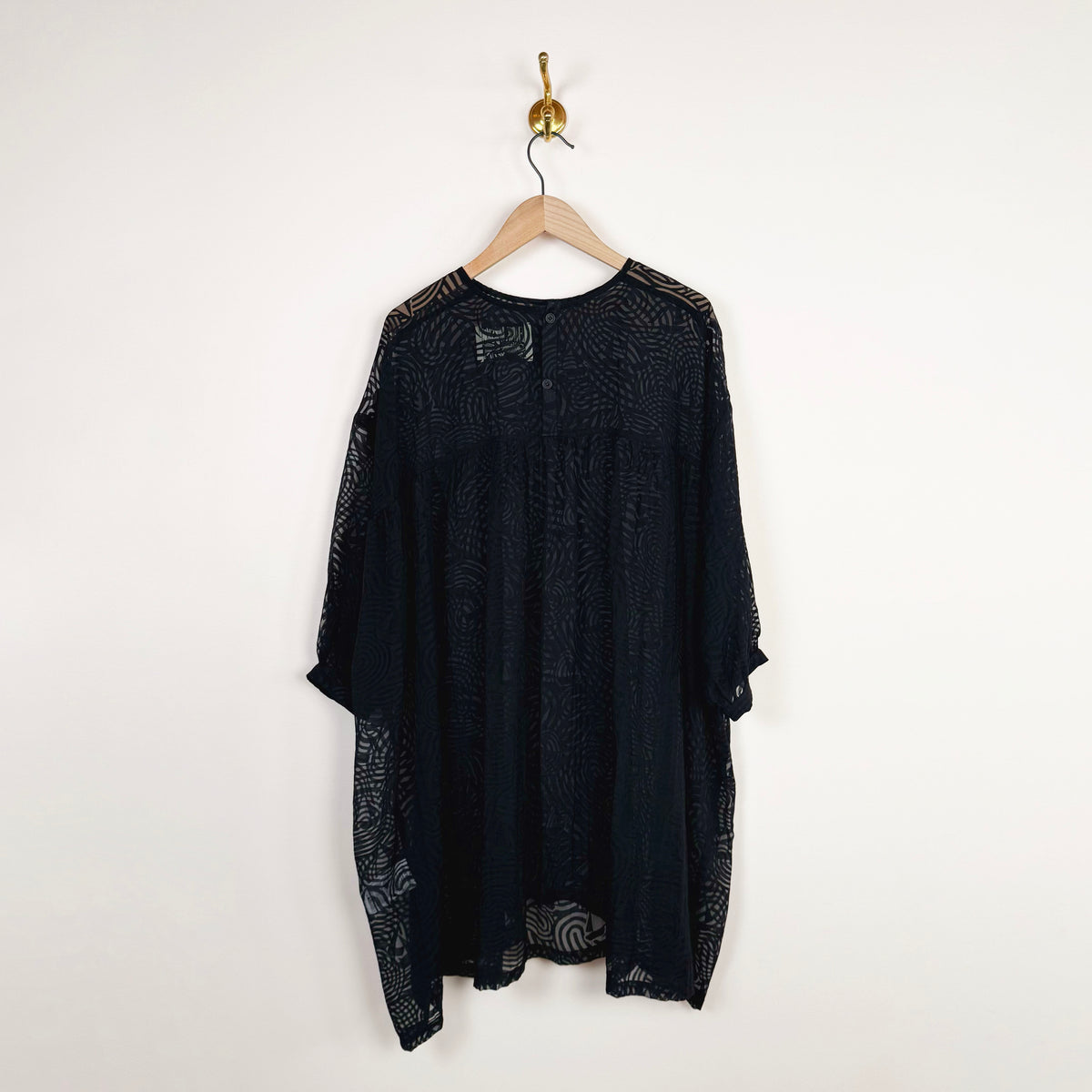 Non Chalant Dress in Dark Stormy Sea