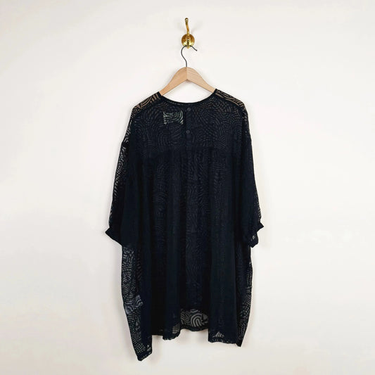 Non Chalant Dress in Dark Stormy Sea-Dresses-Henrik Vibskov-eugenienewport