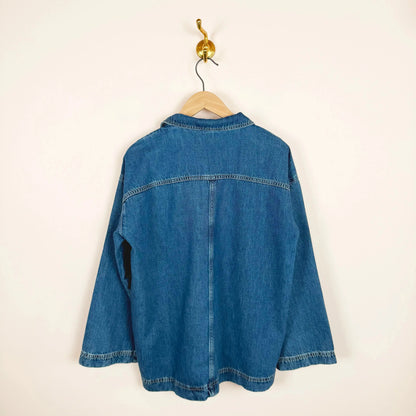 Norma Blouse in Slouchy Blue-Tops-Skall-eugenienewport