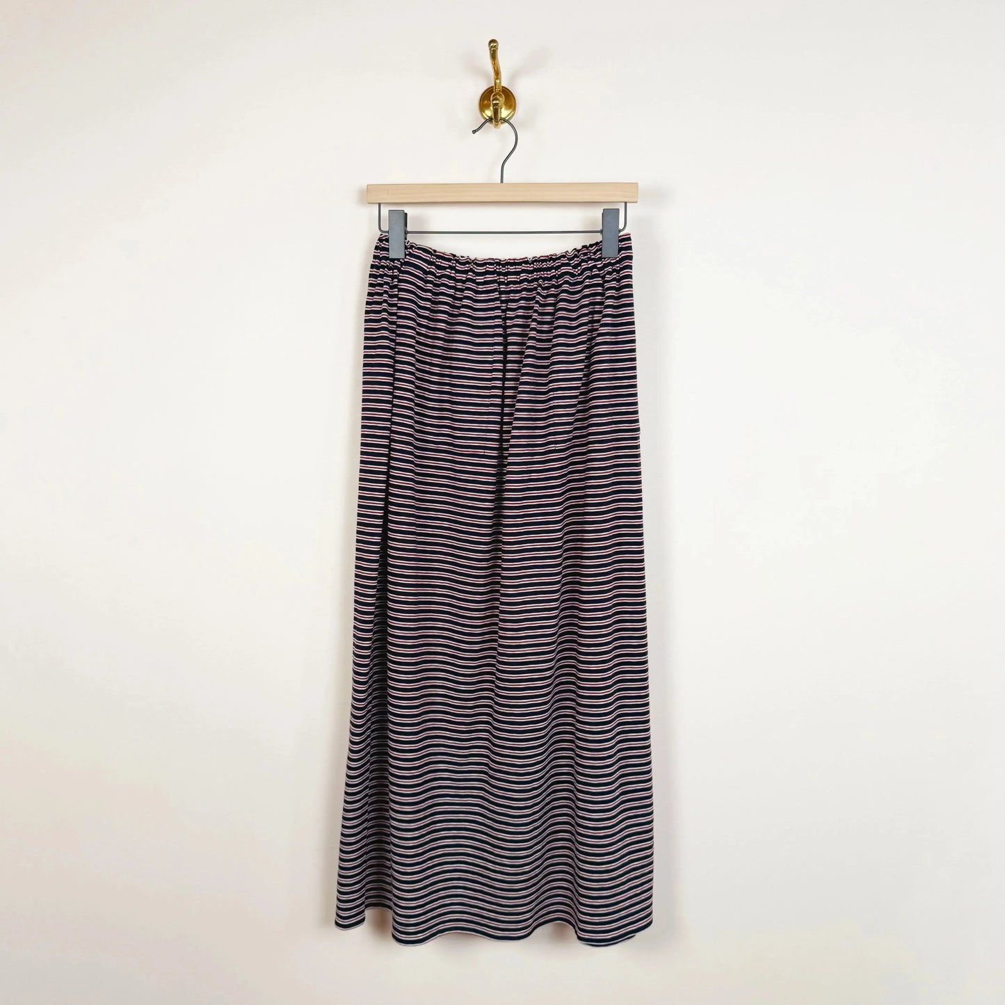 Oma Skirt in Navy/Red Stripe-Skirts-Eleph-eugenienewport
