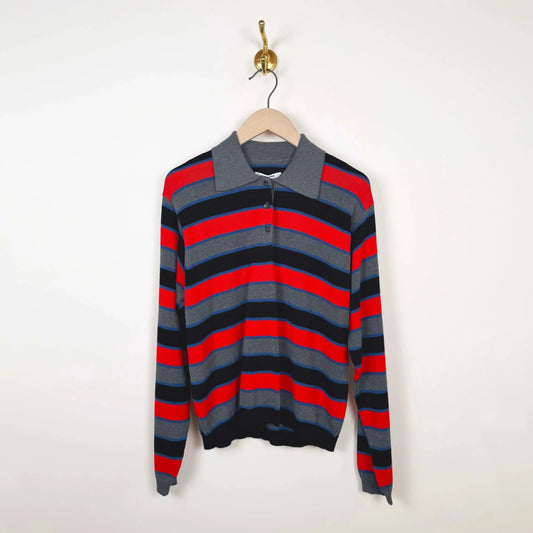 Organic Cotton Long Sleeve Polo-Sweaters-Cordera-eugenienewport