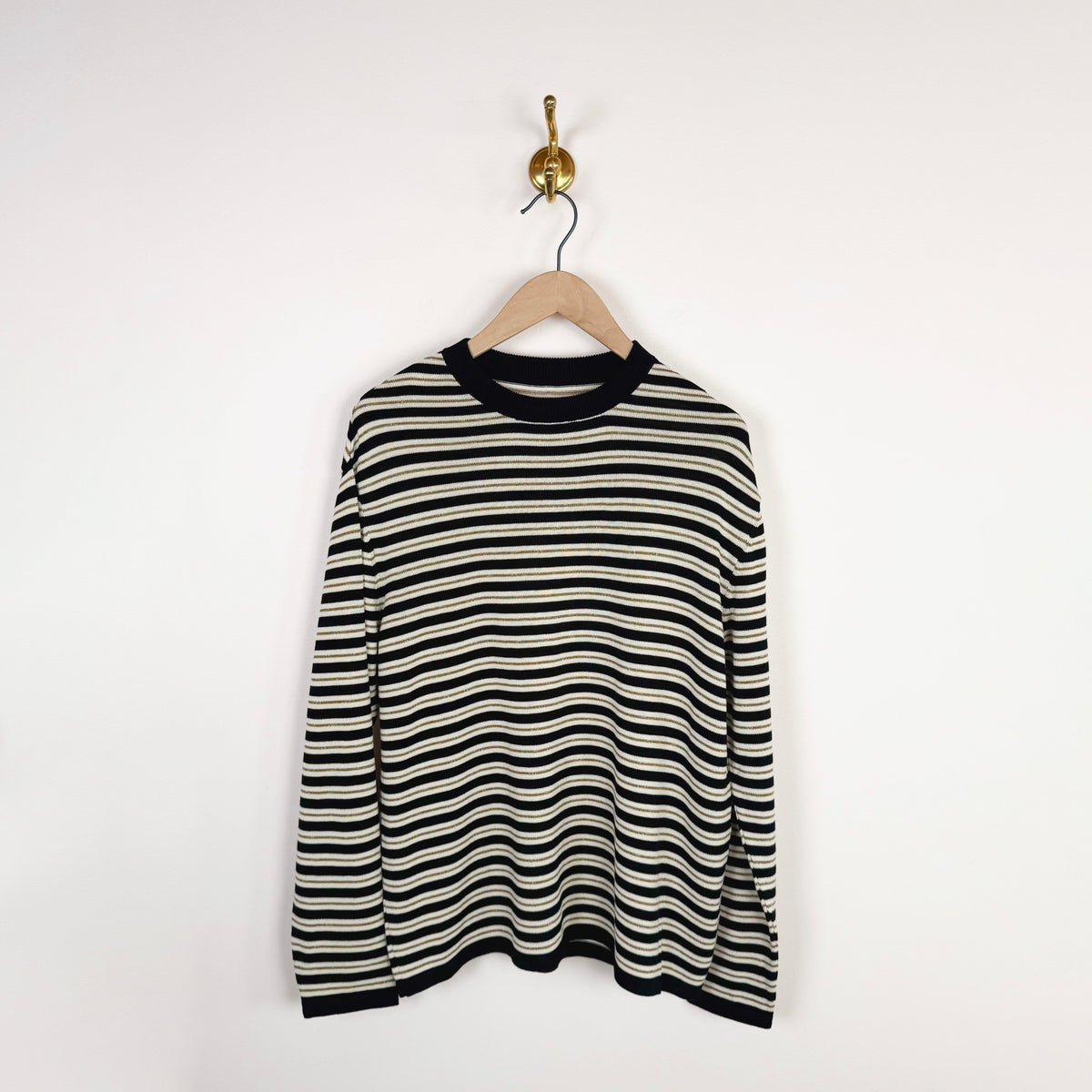 Organic Cotton Striped Long Sleeve Tee
